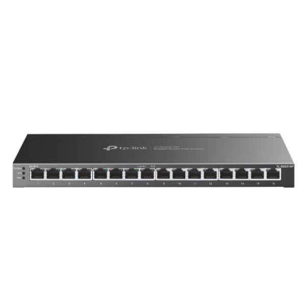 Tp-link jetstream 16-port gigabit sg2016p smart switch with 8port poe+ - Tp-link-sg2016p-4897098689493