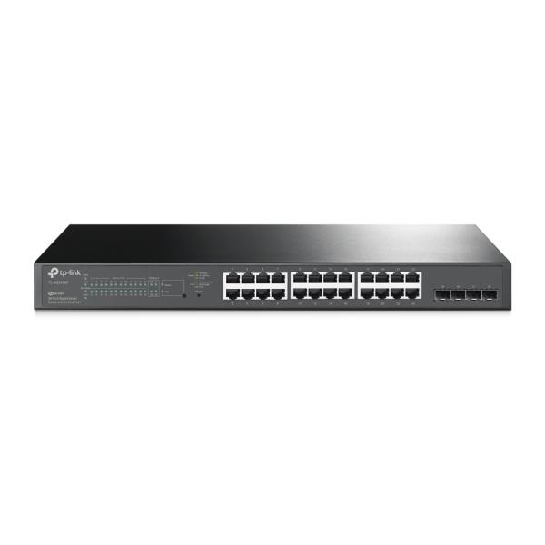 Tp-link jetstream 28-port gigabit sg2428p smart switch 24x poe+, 4x sfp - Tp-link-sg2428p-6935364030650