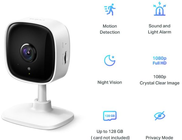 TP-LINK Home Security WiFi Camera TC60