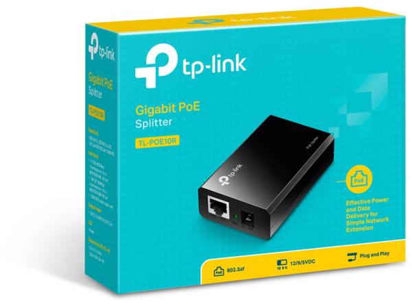 TP-LINK TL-POE10R TL-POE10R IEEE 802.3af PoE splitter