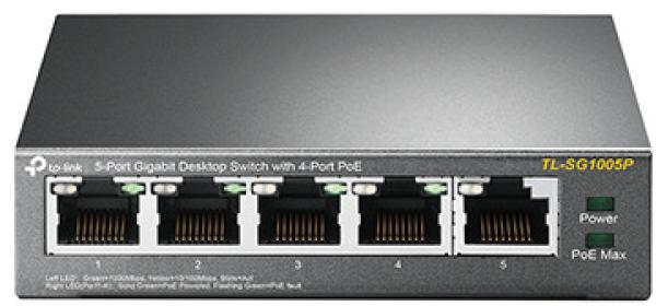 TP-LINK 5-Port Desktop Switch TL-SG1005P