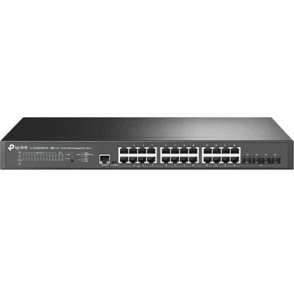 TP-LINK JetStream 24-Port 2.5Gb, 10GE TL-SG3428XPP-M2 Managed Switch mit PoE+&PoE++