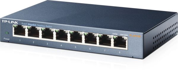 TP-LINK 8-port Metal Gigabit Switch TLSG108