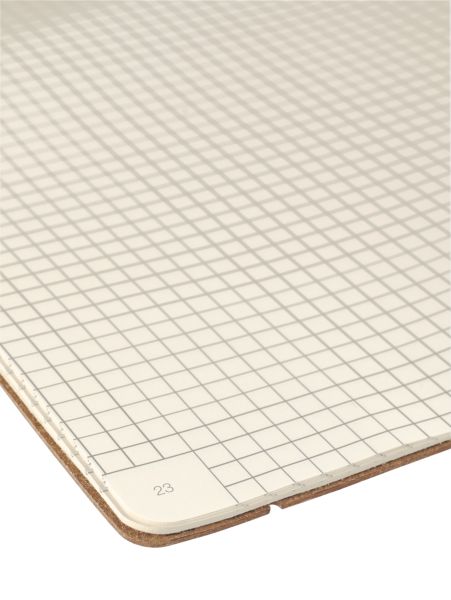 TRANSOTYPE senseBook FLAP A4 75010402 kariert, L, 135 Seiten beige