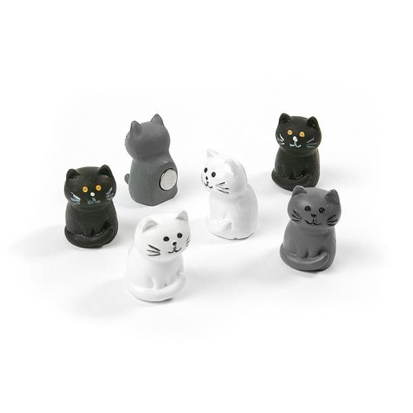 TRENDFORM Magnete CAT FA4618 6er Set assortiert