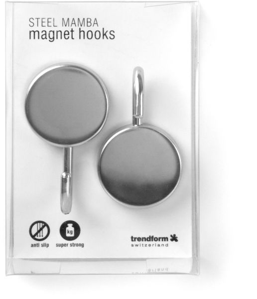 TRENDFORM Magnete STEEL MAMBA MM4557 2er Set, silber