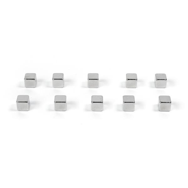 TRENDFORM Magnete KUBIQ TF19B 10er Set silber