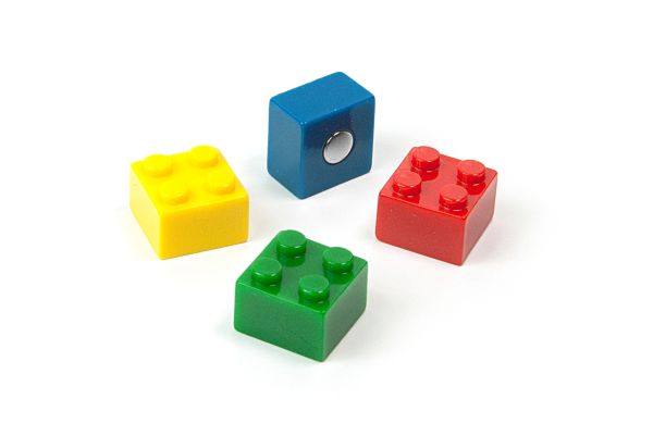 TRENDFORM Magnete BRICK 4Set TF4002 15mm, Ass.