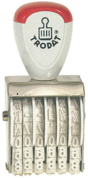 TRODAT Ziffernstempel 1536 6-stellig 3mm