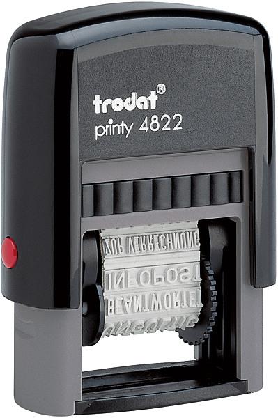 TRODAT Mehrtextstempel 4822D-EK-SC 4mm D