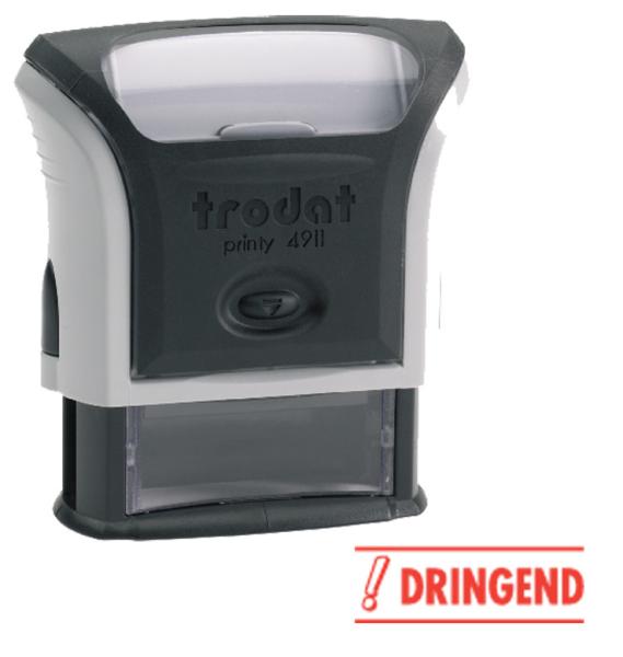 TRODAT Stempel DRINGEND 4911 rot D