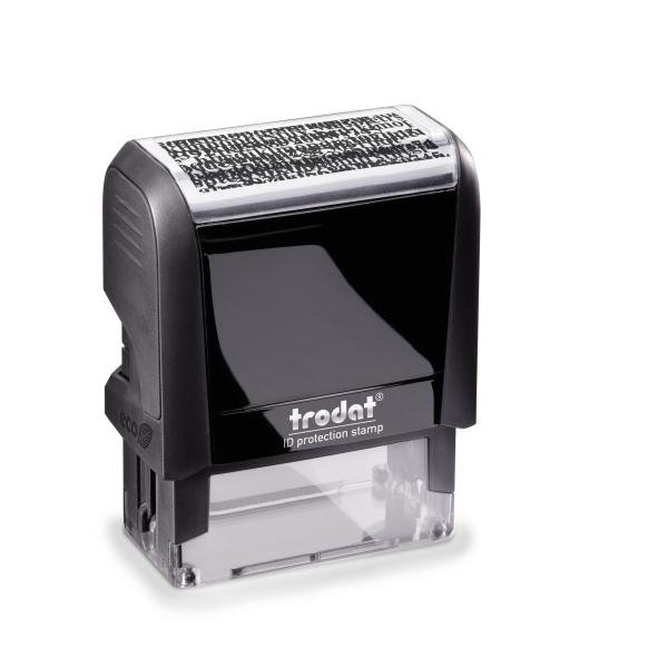 TRODAT Stempel Datenschutz 4912SECURE schwarz 47x18mm