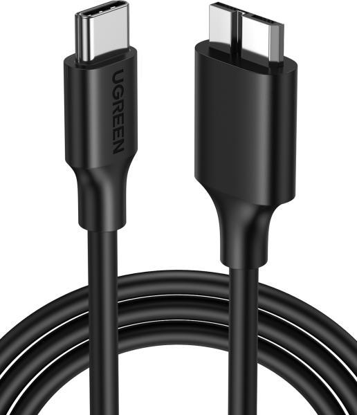 UGREEN USB-C to Micro B Cable 20103 1m, Black, (BB)