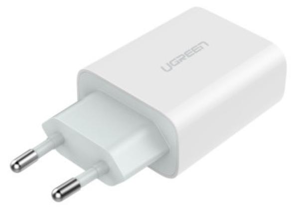 UGREEN USB-C Charger 20W 50698 PD, C-L 1M Cable, White