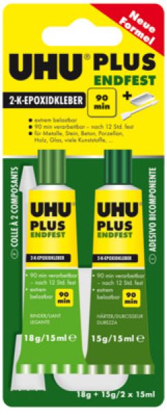 UHU Plus Endfest 45670 2x15ml