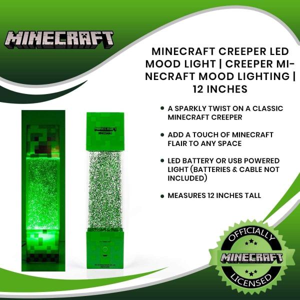 UKONIC Creeper Move Glitter Light 142310 Minecraft