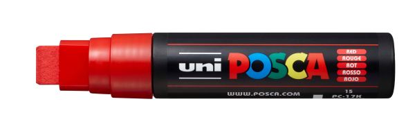 UNI-BALL Posca Marker 15mm PC-17K RED rot