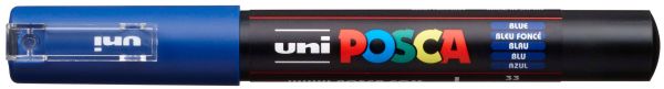 UNI-BALL Posca Marker 7mm PC-1M BLUE blau