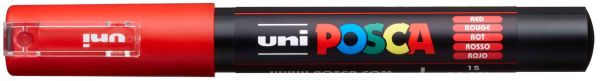 UNI-BALL Posca Marker 7mm PC-1M RED rot