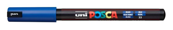 UNI-BALL Posca Fineliner 0,7mm PC-1MR BLUE blau