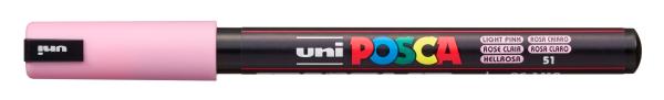 UNI-BALL Fineliner Posca 0.7mm PC-1MR_LIGHT PINK hellrosa