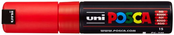 UNI-BALL Posca Marker 4.5-5.5mm PC-7M RED rot, Rundspitze