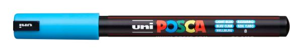 UNI-BALL Posca Fineliner 0,7mm PC1MR L.BLUE hellblau