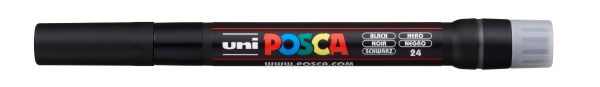 UNI-BALL Posca Pinsel-Marker 1-10mm PCF350 BLACK schwarz