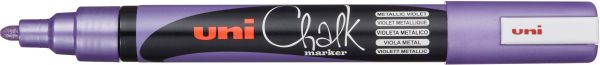 UNI-BALL Chalk Marker 1.8-2.5mm PWE-5M METALLIC VIOLET Metallic violett