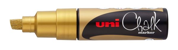 UNI-BALL Posca Marker 8mm PWE-8K GOLD gold, Keilspitze