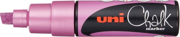 UNI-BALL Chalk Marker 8mm PWE-8K METALLIC PINK Metallic rosa