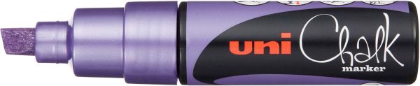 UNI-BALL Chalk Marker 8mm PWE-8K METALLIC VIOLET Metallic violett