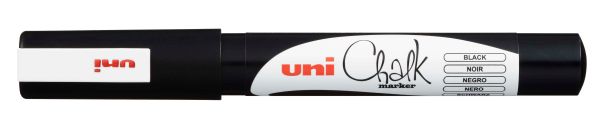 UNI-BALL Chalk-Marker 0,9-1,3mm PWE3MS BLACK schwarz