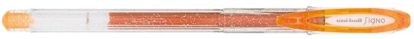 UNI-BALL Signo Sparkling 1mm UM120SPORANG orange