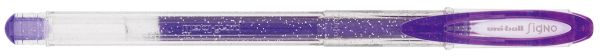 UNI-BALL Signo Sparkling 1mm UM120SPVIOLE violett