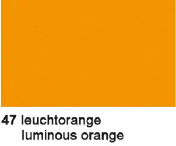 URSUS Plakatkarton 68x96cm 1001547 380g, leuchtorange