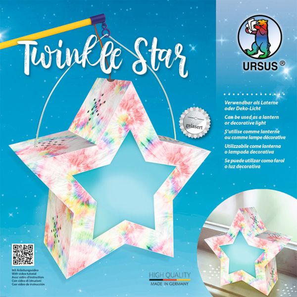 URSUS Laternenbastelset 18770008 Twinkle Star