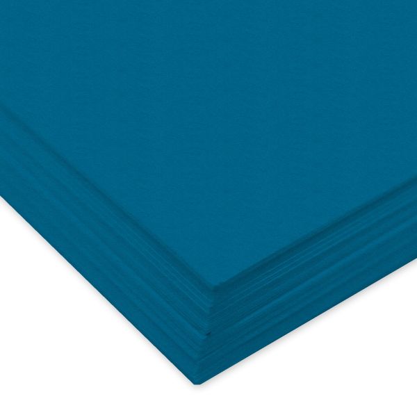 URSUS Tonzeichenpapier A3 2174033 130g, mittelblau 100 Blatt