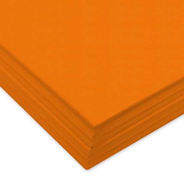 URSUS Tonzeichenpapier A3 2174040 130g, hellorange 100 Blatt