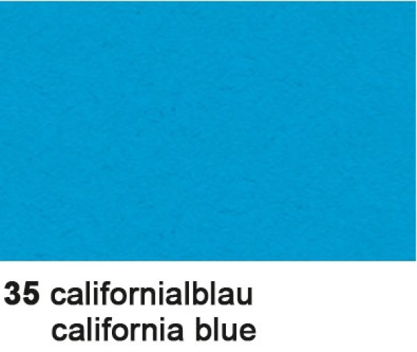 URSUS Tonzeichenpapier 50x70cm 2232235 130g, calif.blau