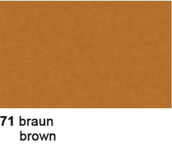 URSUS Transparentpapier 70x100cm 2541471 42g, braun