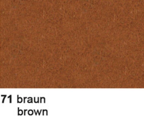 URSUS Bastelfilz 20x30cm 4170071 braun,150g 10 Bogen