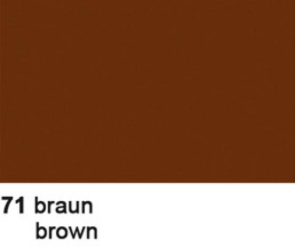 URSUS Seidenpapier 50x70cm 4652271 braun 25 Bogen