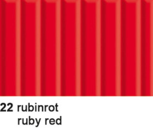 URSUS Wellkarton 50x70cm 9202222 260g, rubinrot