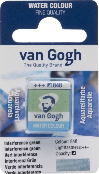 VAN GOGH Aquarell Farbe 5gr. 20868481 Spec. Interferenz grün Nr. 848