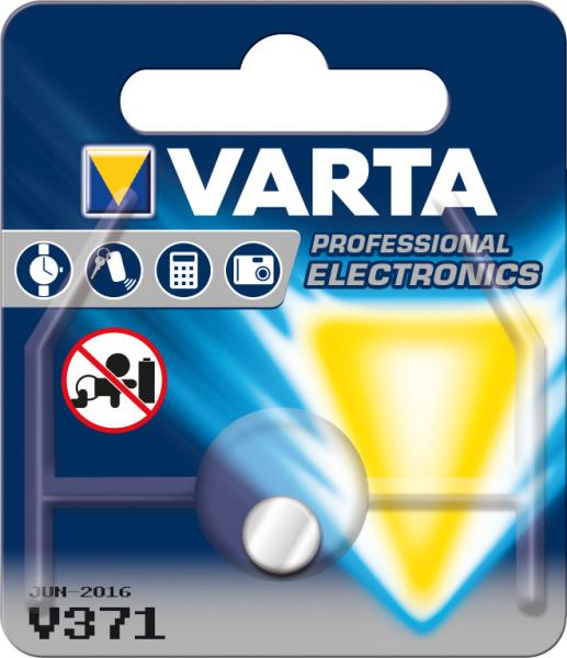 Varta knopfzelle 371101401 watch v371 1er-blister - Varta-371101401-4008496317097