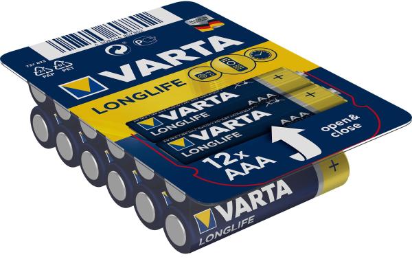 Varta longlife 4103301112 aaa/lr03, 12 stück - Varta-4103301112-4008496807802