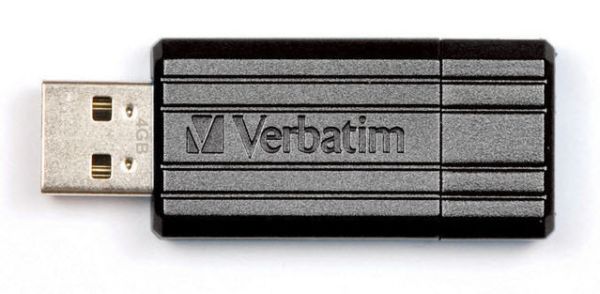 VERBATIM USB-Drive Pin Stripe 16GB 49063 black