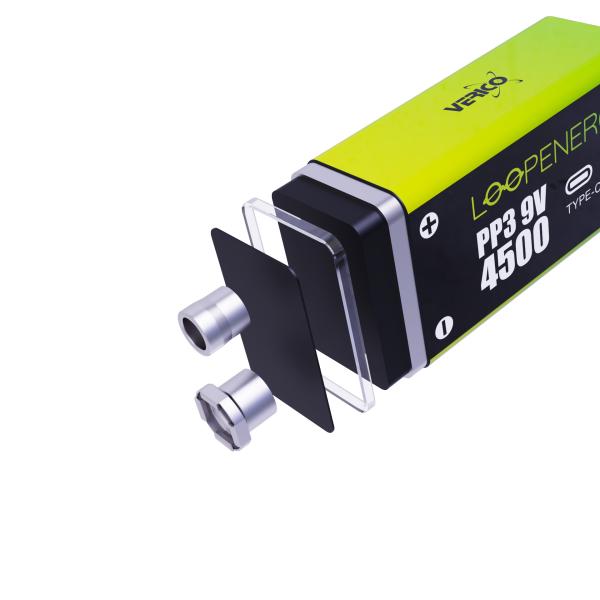 VERICO LoopEnergy Akku USB-C 1UDBT-A3WEB2 9V/6LR61 (500mAh) 2 Stück