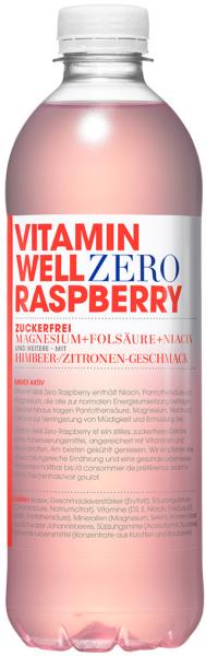 Vitamin w zero raspberry 4466 50cl, 12 stk. - Vitamin-w-4466-7340222800310